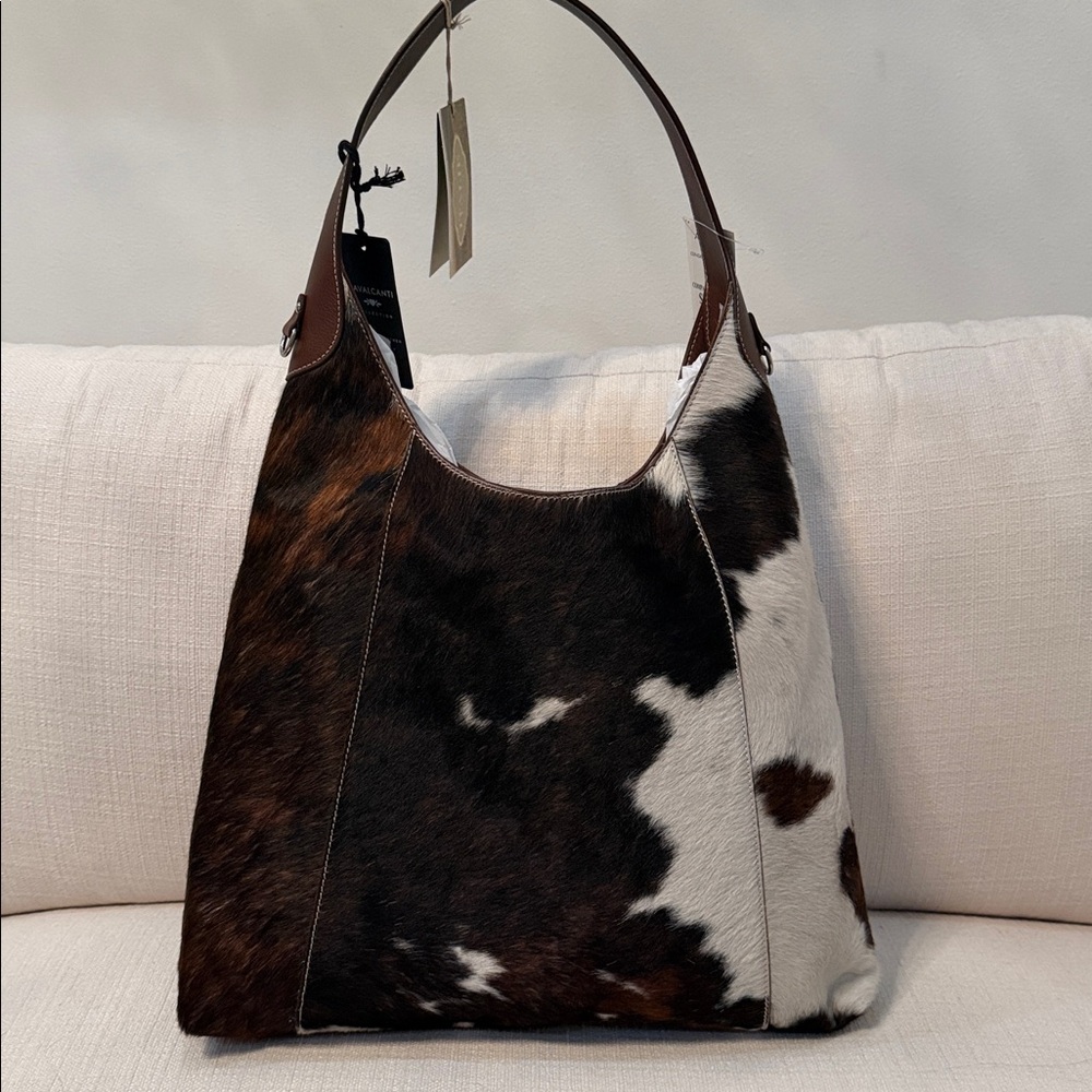 Viral TikTok Cowhide Shoulder Bag